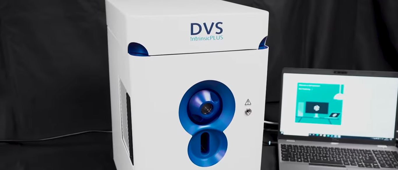 DVS Instrinsic PLUS Compact Water Sorption Analzyer